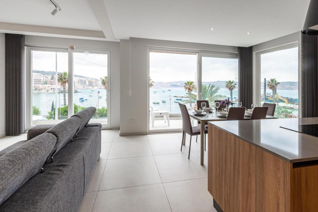 Seafront Luxury Apartment St. Paul's Bay Exteriör bild